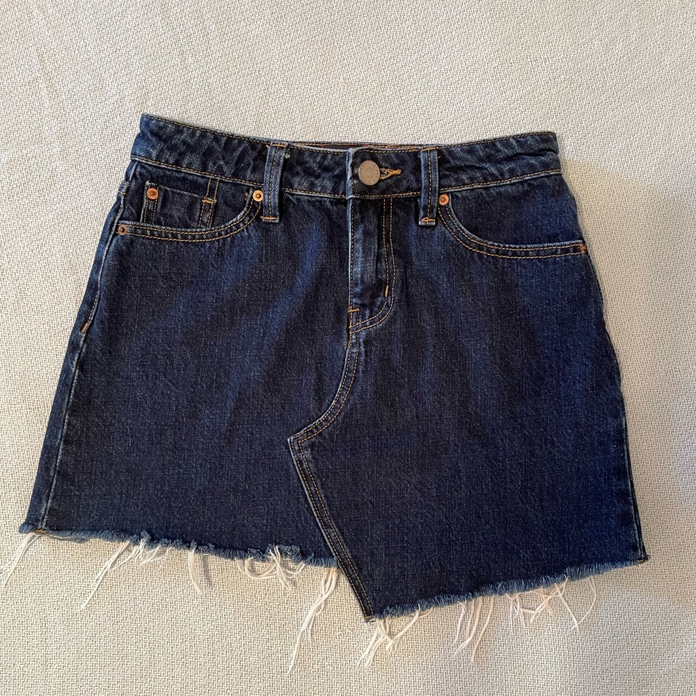 BDG denim mini skirt